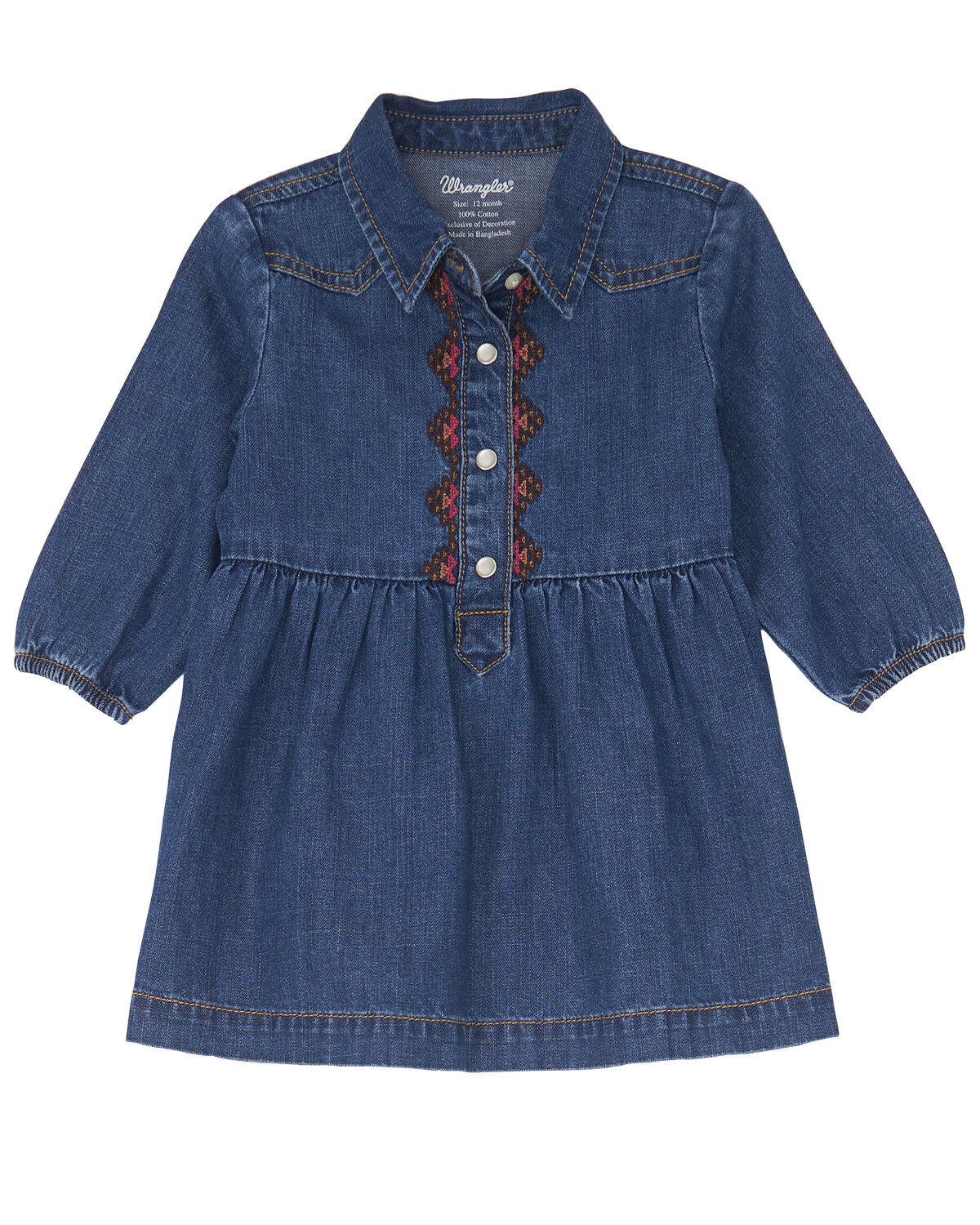 Girls' Wrangler Toddler Denim Dress