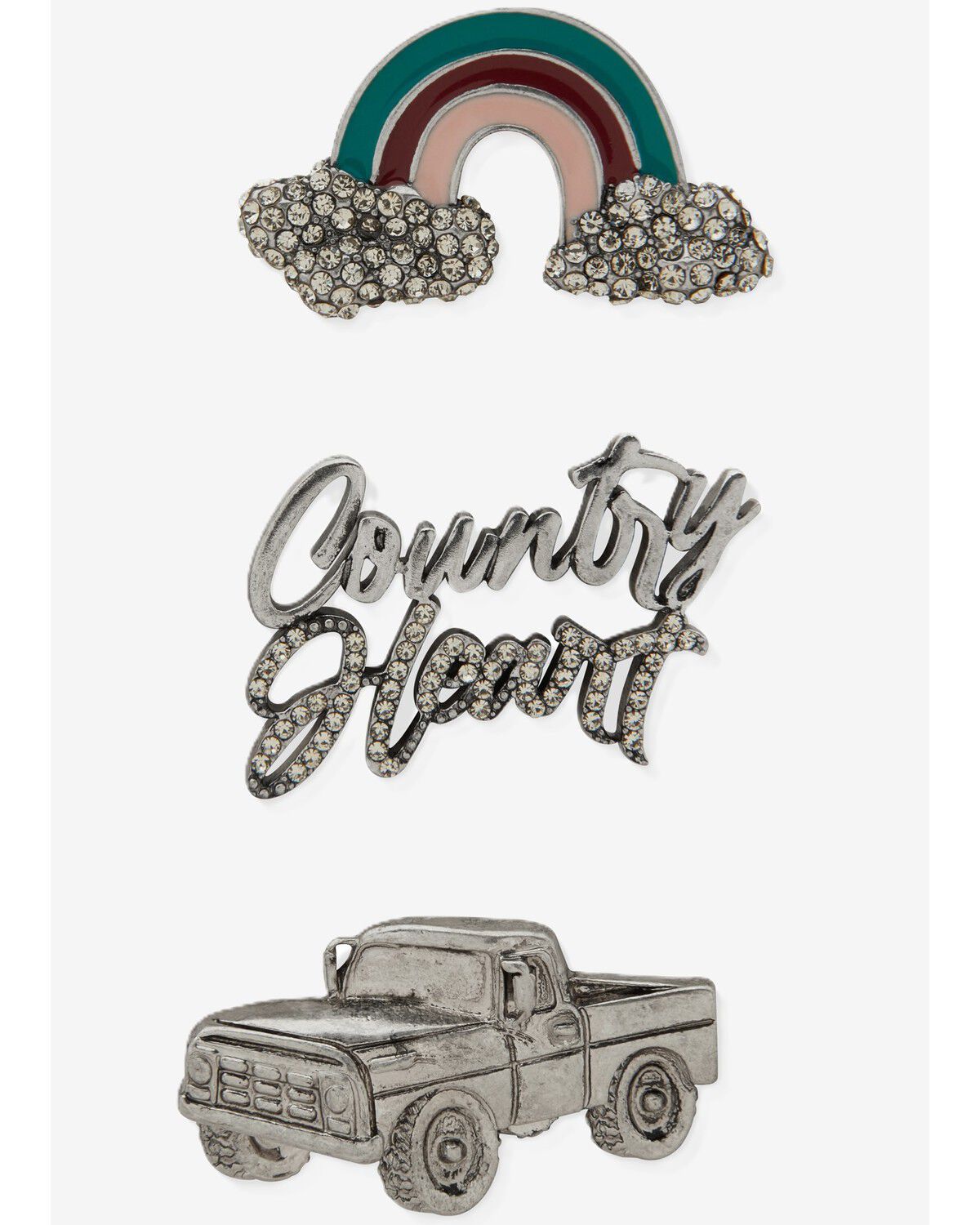 Women's Lainey Wilson Country Heart Pin Set - 3 Piece