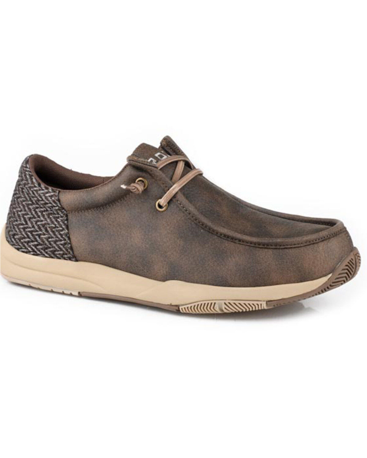 Men's Roper Clearcut Low Casual Shoes - Moc Toe