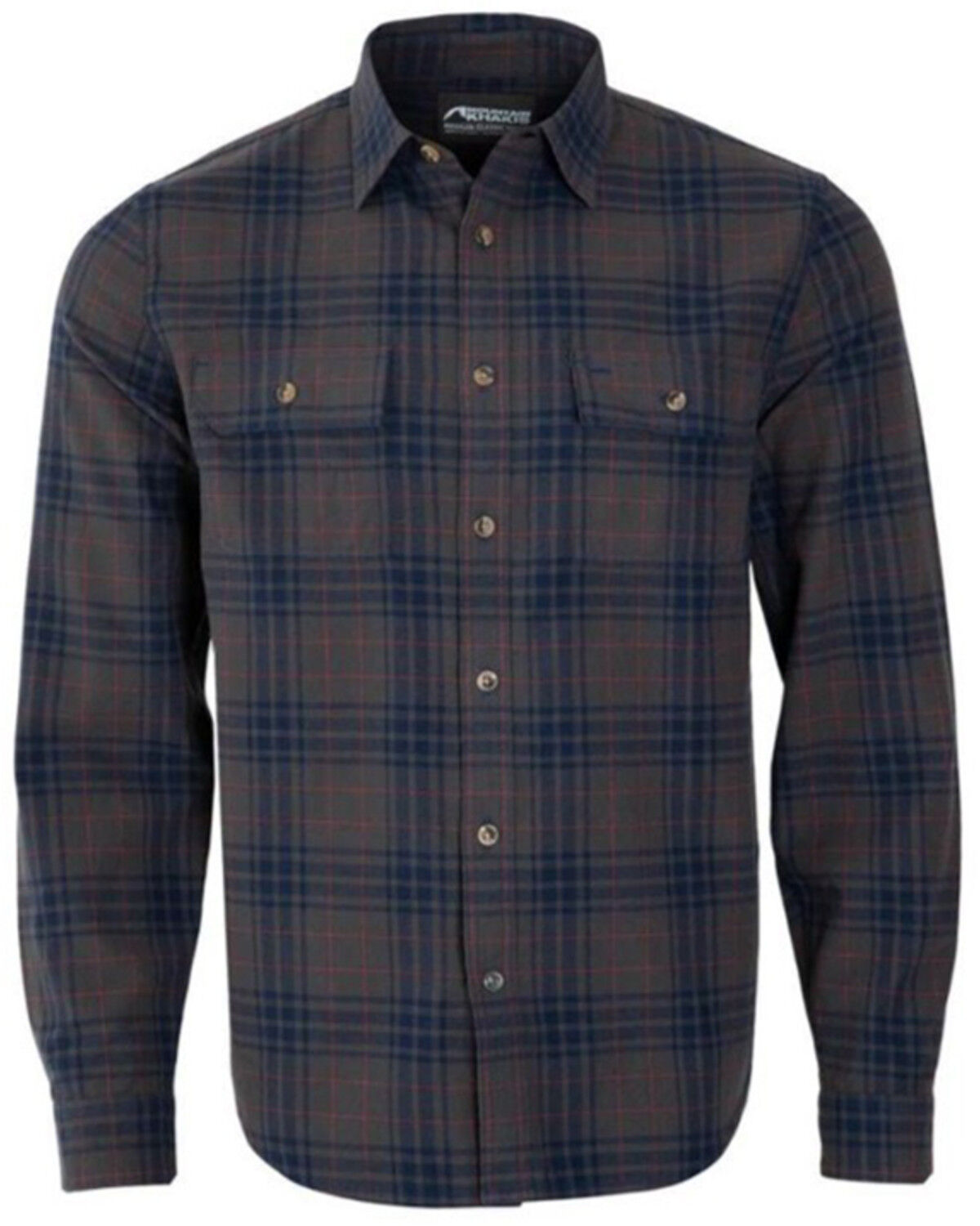Men's Mountain Khakis Park Plaid Print Long Sleeve Button-Down Flannel