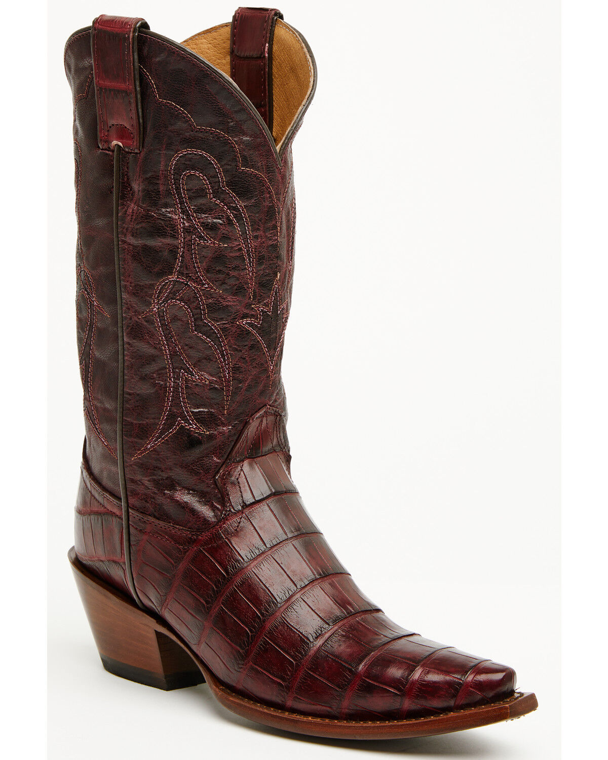 Women's Shyanne Aspen Exotic American Alligator Western Boots - Snip T