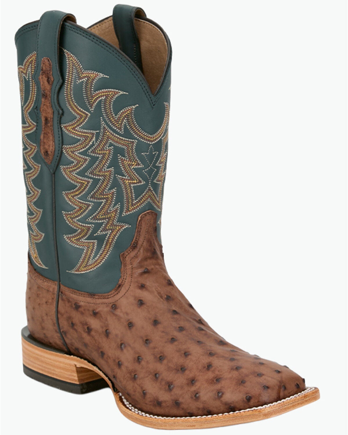 Men's Tony Lama Exotic Full Quill Ostrich Heritage Juan Western Boots