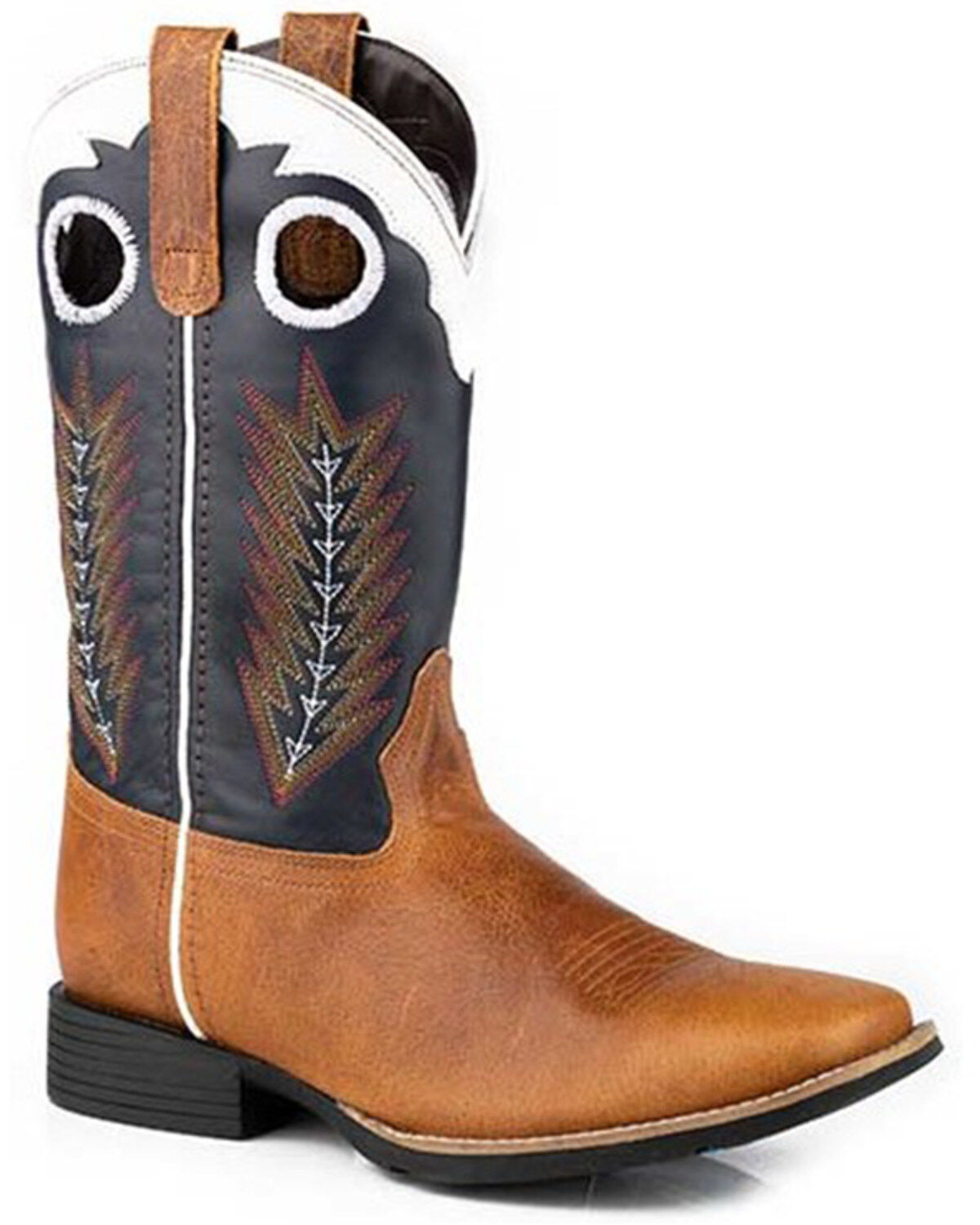 Men's Roper James Western Boots - Square Toe