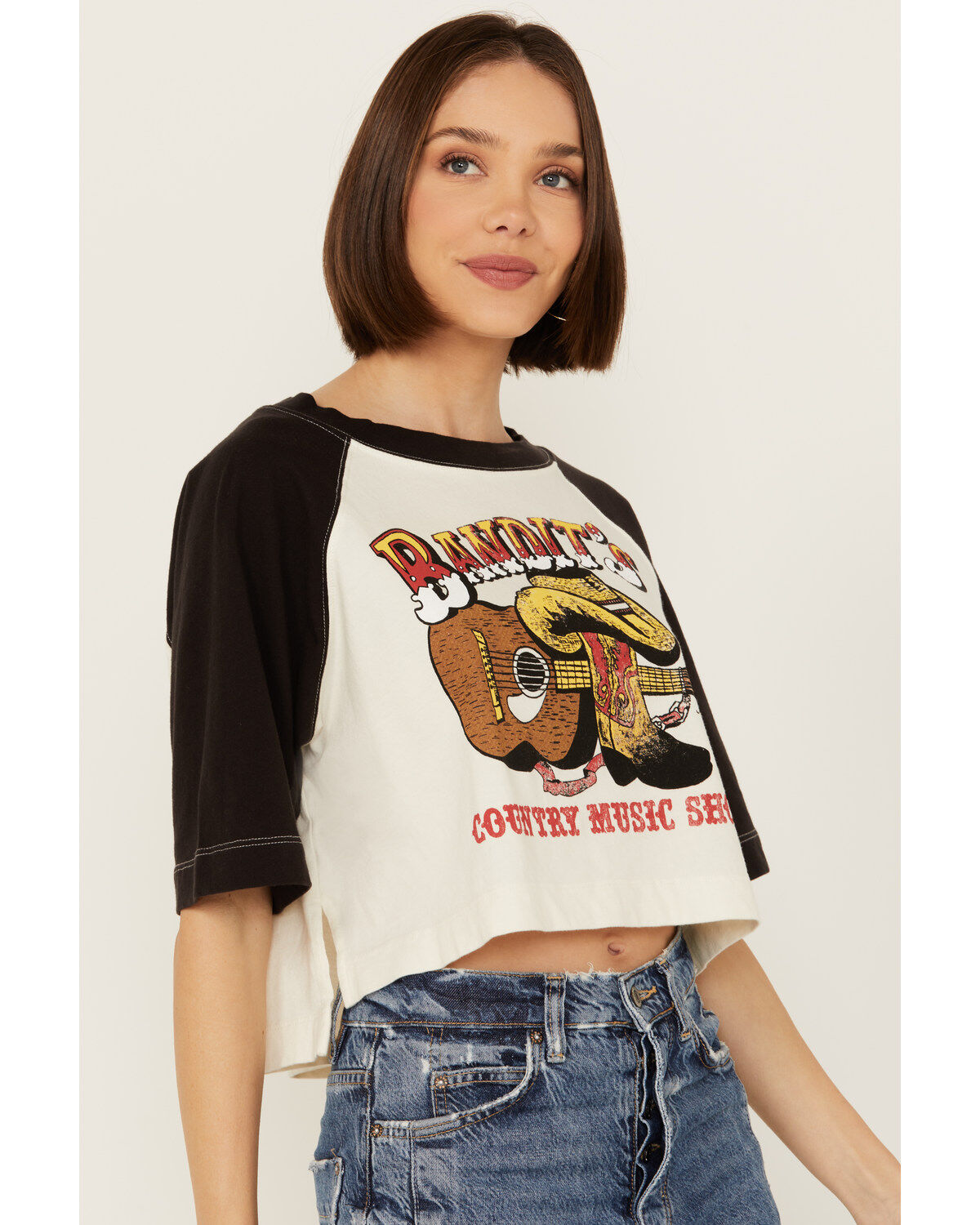 Women's Bandit Cropped Baseball Tee