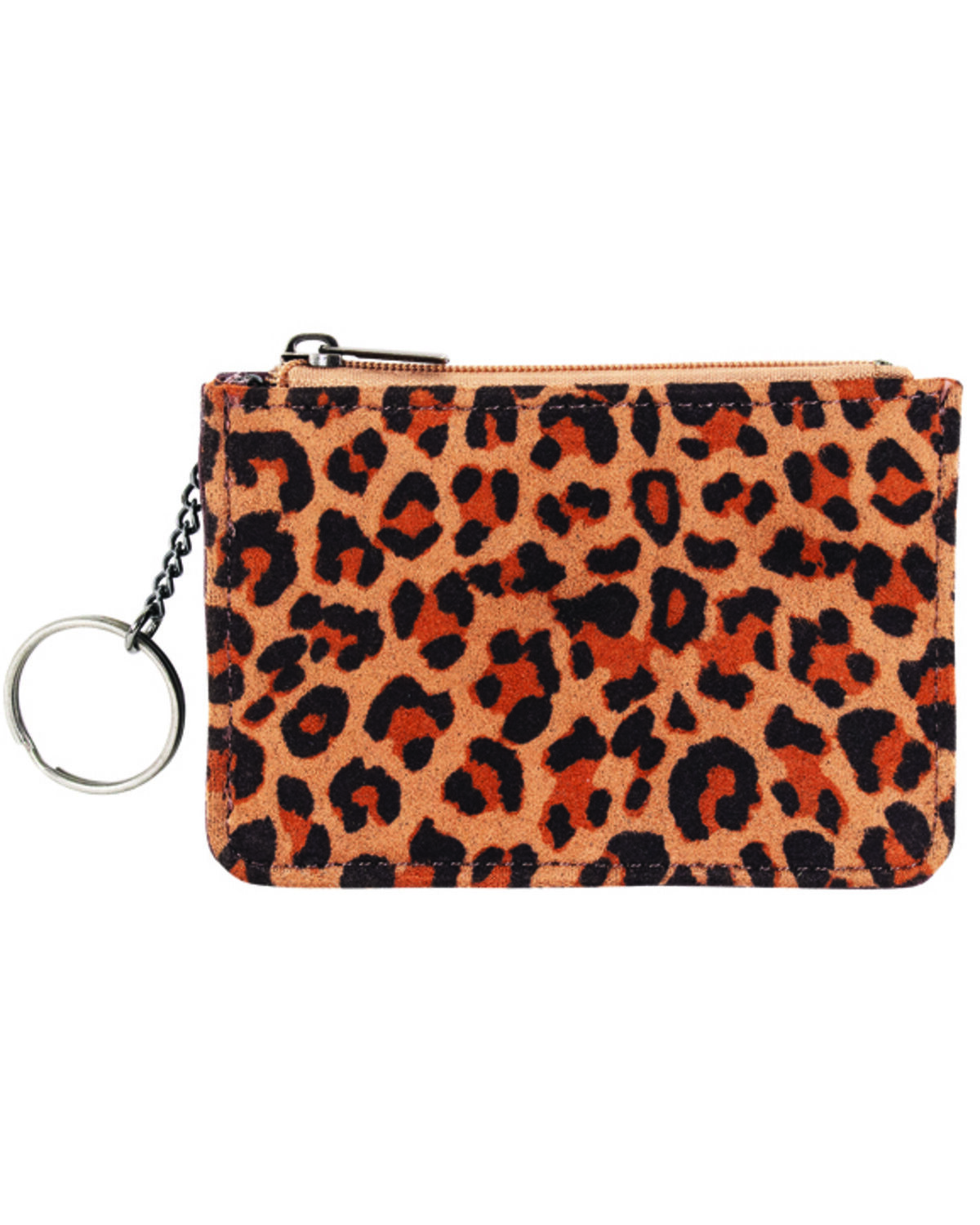 Women's Justin Leopard Print Mini Card Wallet