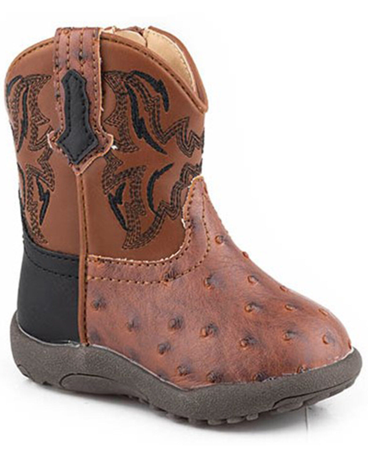 Boys' Roper Infant Dalton Cowbabies Western Boots - Round Toe