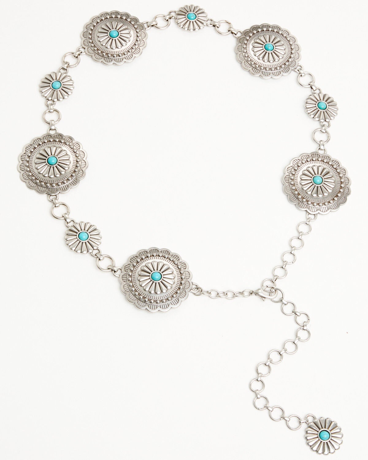 Women's Shyanne Sunshine Bloom Chain Concho Belt