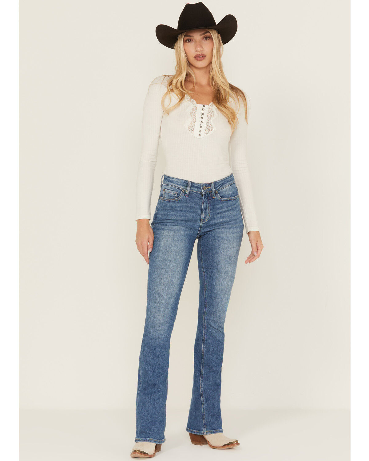 Women's Idyllwind Midland Medium Wash High Rise Bootcut Stretch Denim