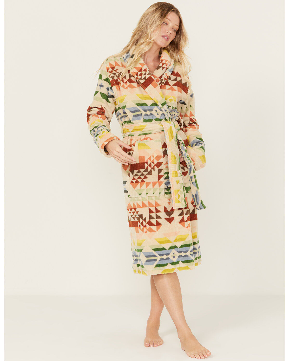 Women's Pendleton Print Robe
