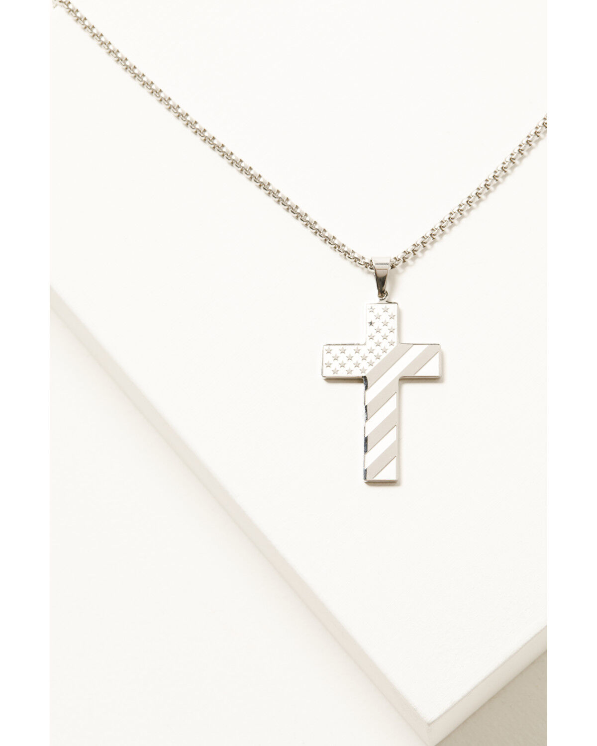 Men's Cody James Americana Cross Necklace