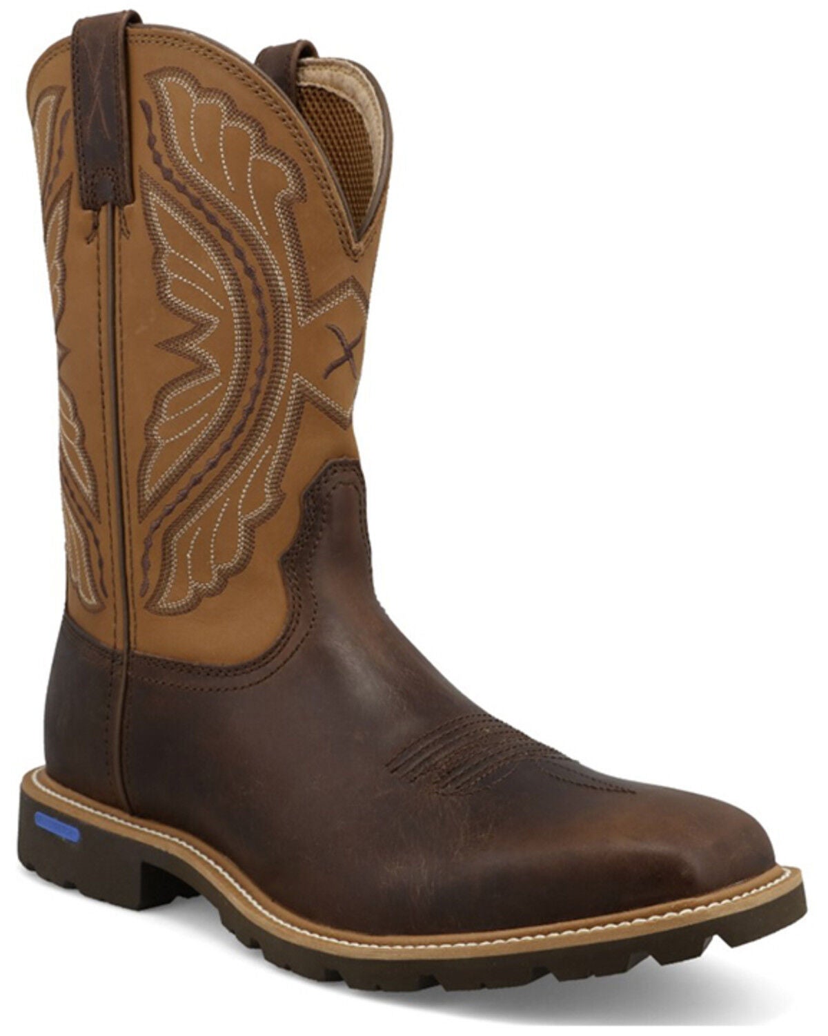 Men's Twisted X 11" Tech X Western Boots - Broad Square Toe