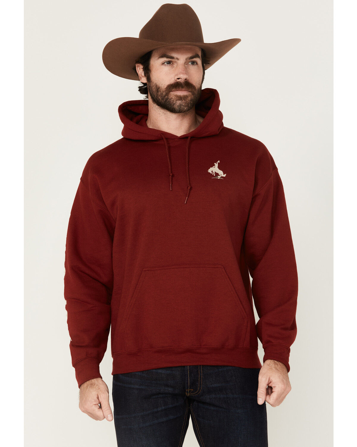 Men's Riot Society Boot Barn Exclusive Bucking Bronco Embroidered Hood