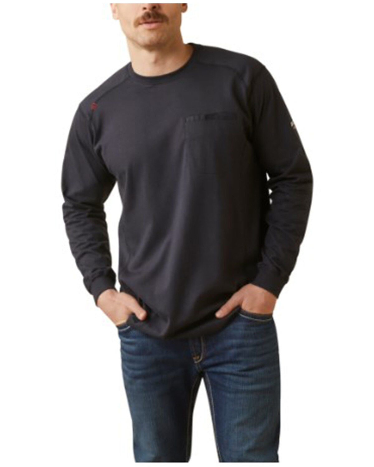 Men's Ariat FR Air Shock Long Sleeve Graphic Work T-Shirt