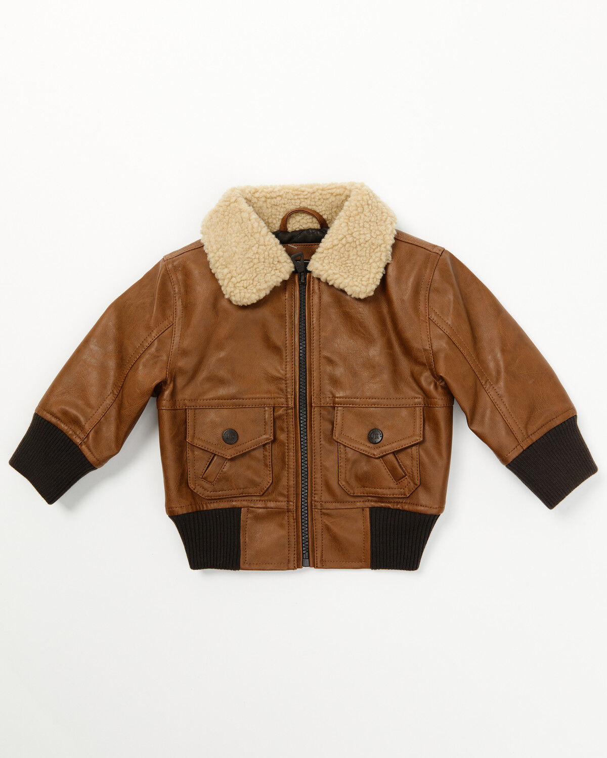 Boys' Urban Republic Infant Faux Leather Bomber Jacket