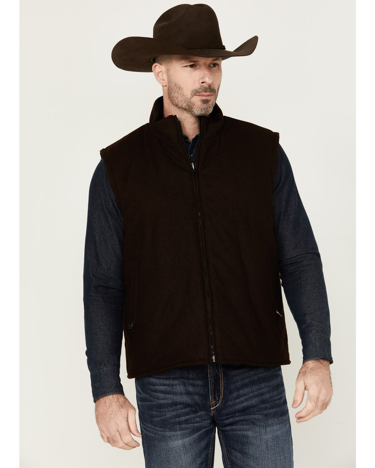 Cowboy winter vest top