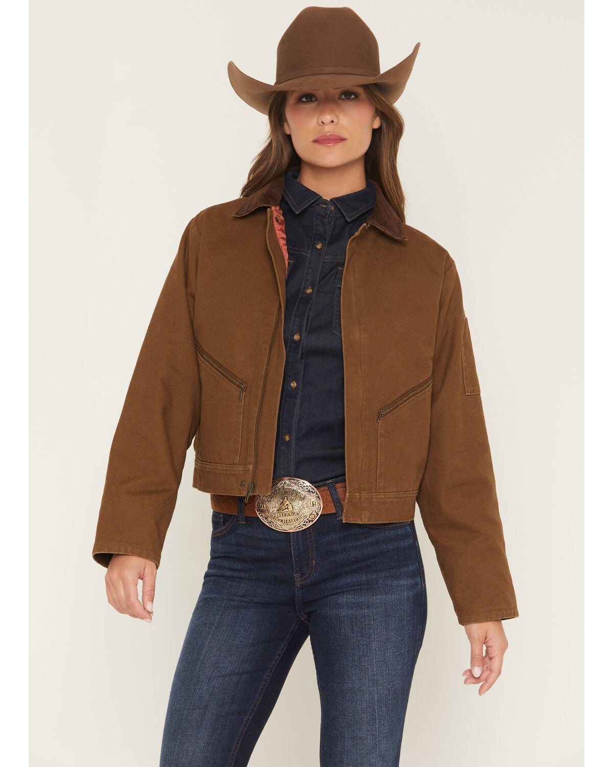 Women's Shyanne Tillson Zip-Up Cropped Jacket