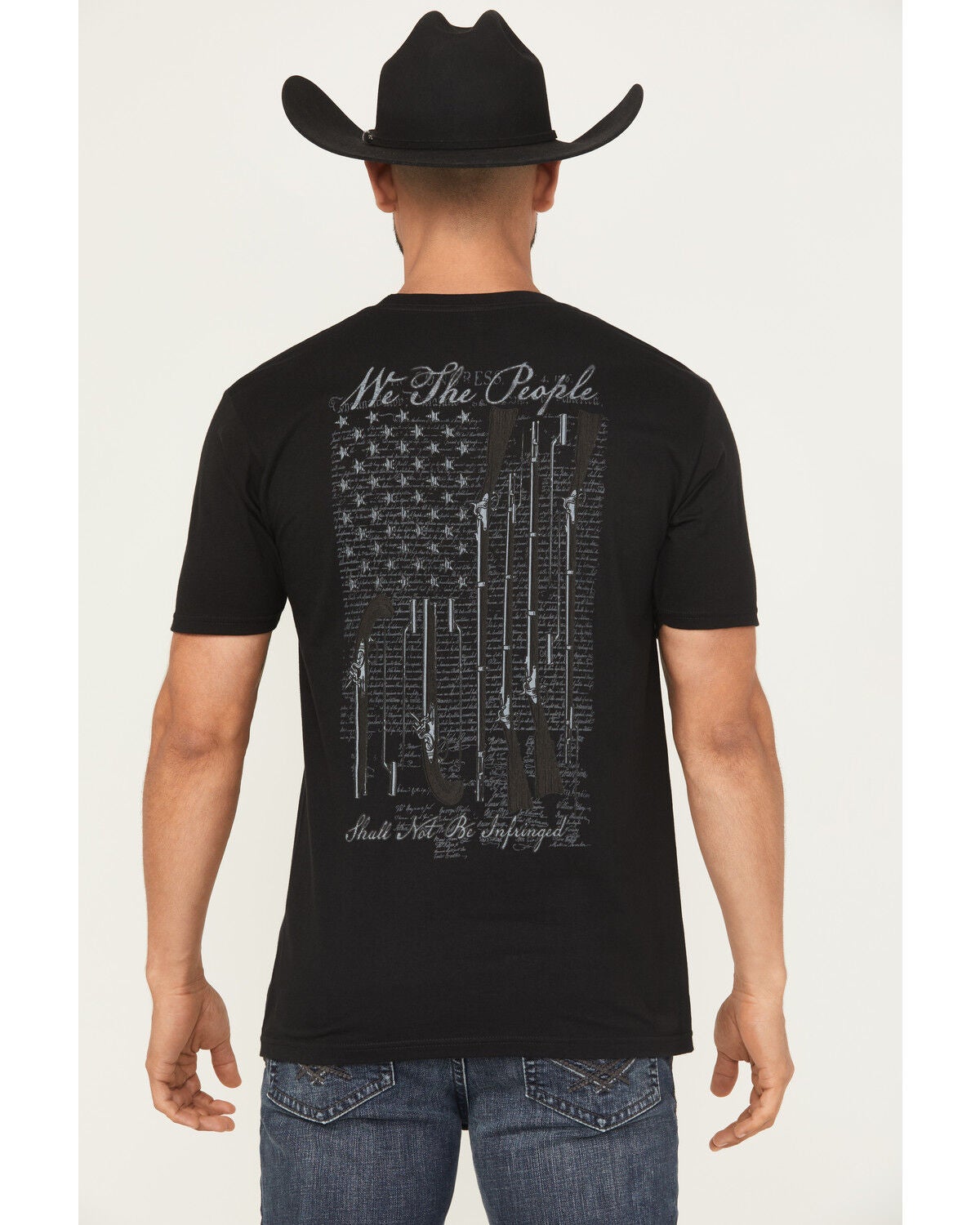Men's Howitzer Musket Flag Short Sleeve Graphic T-Shirt