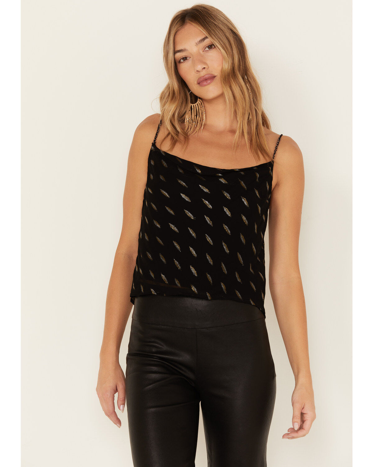 Women's Idyllwind Chico Metallic Clip Dot Cami Top