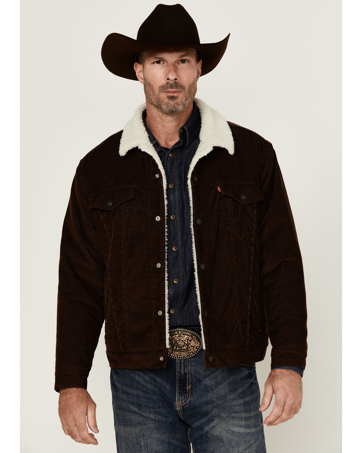 Men's Levi's Corduroy Sherpa Lined Trucker Jacket