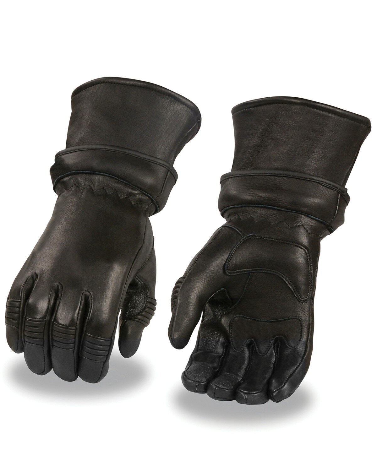 Men's Milwaukee Leather Gel Palm Deerskin Gauntlet Gloves