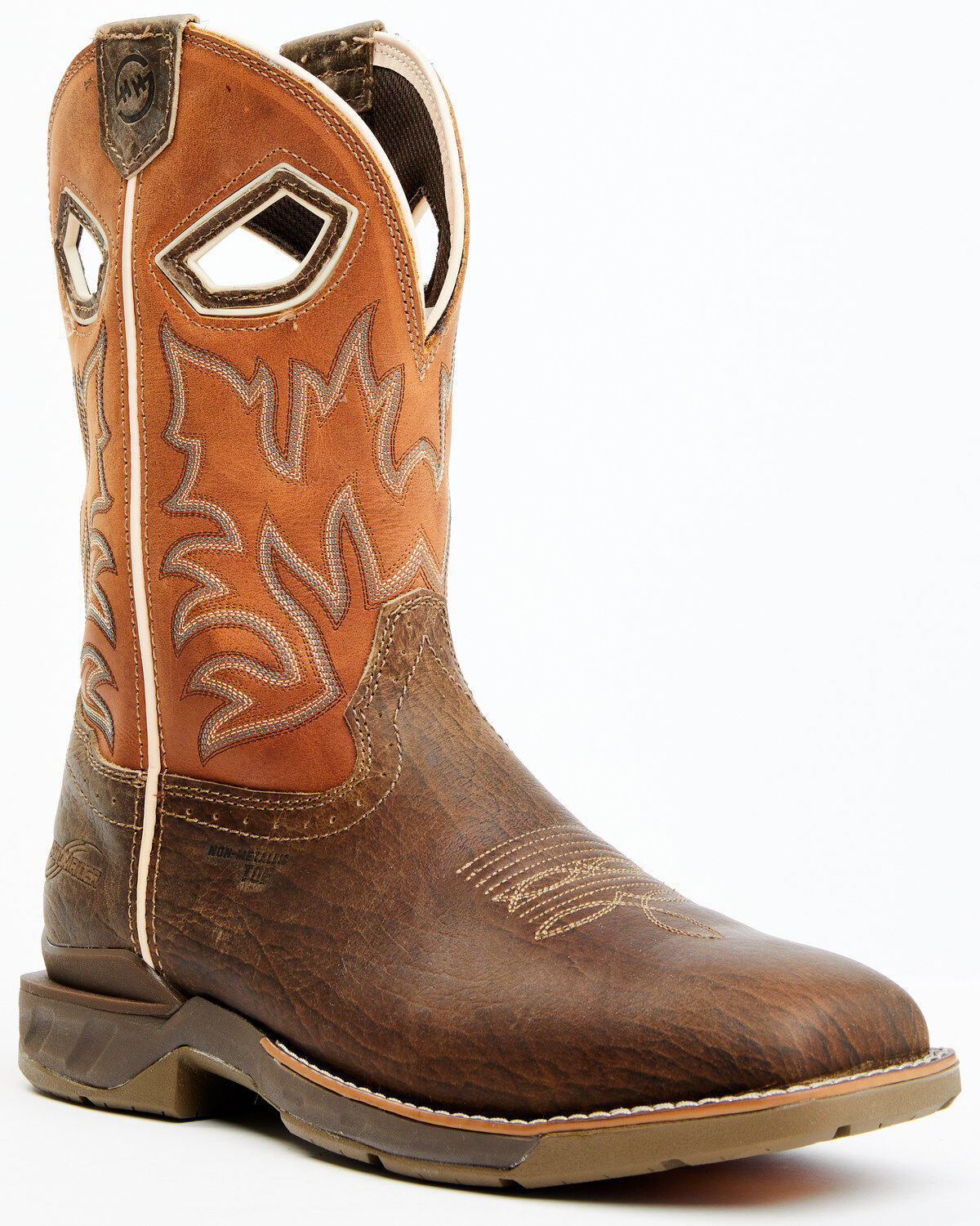 Men's Double H Requiem Pull On Work Roper Boots - Composite Toe