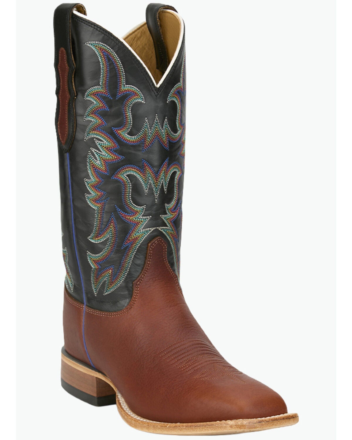 Men's Justin Braxton Performance Western Boots - Broad Square Toe