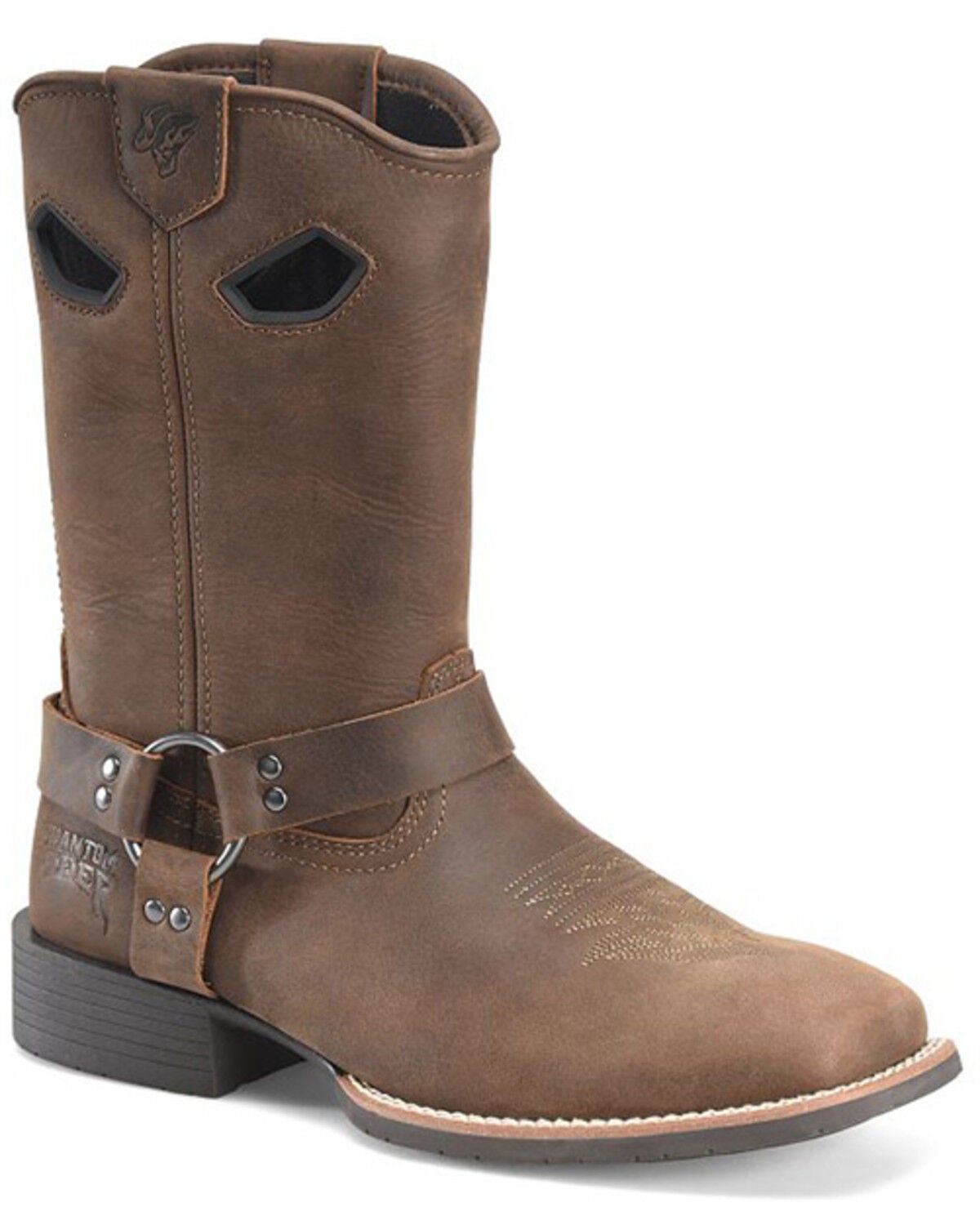 Men's Double H Kelliher Motorcycle Boots - Broad Square Toe