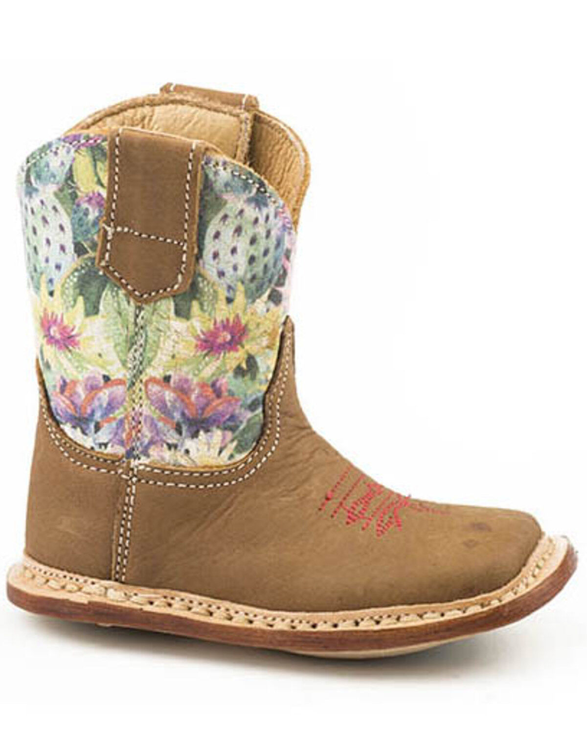 Boys' Roper Toddler Cactus Western Boots - Square Toe