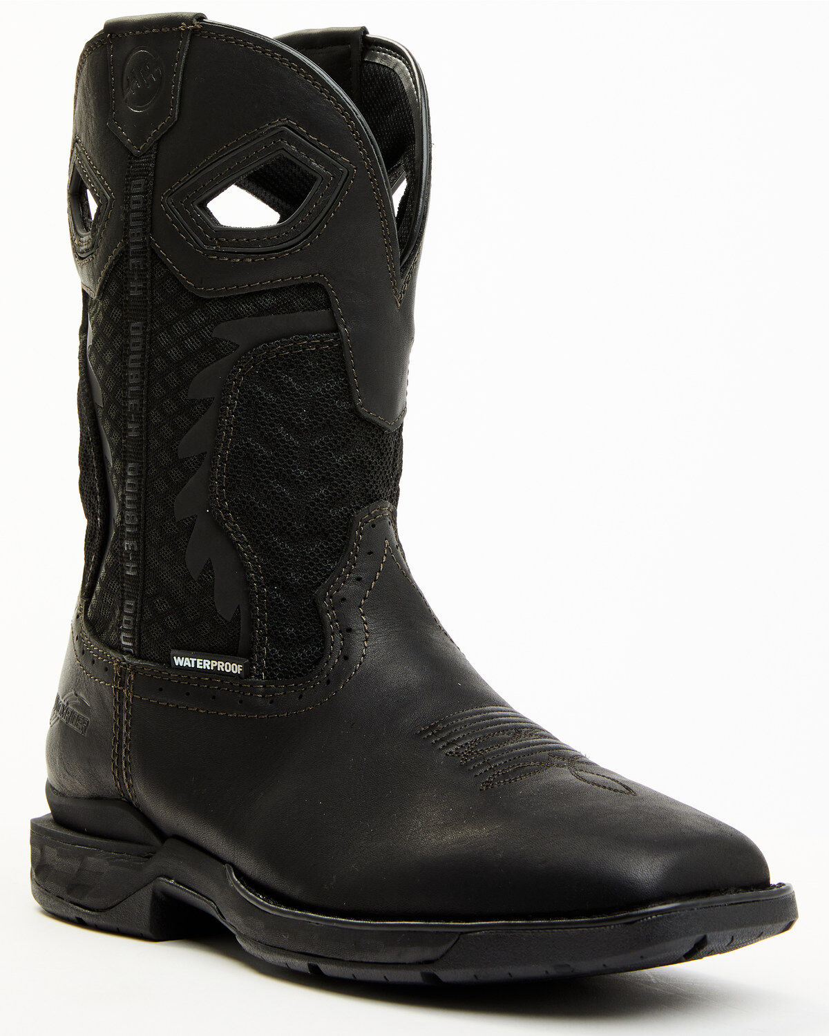 Men's Double H Shadow Waterproof Performance Western Boots - Broad Squ