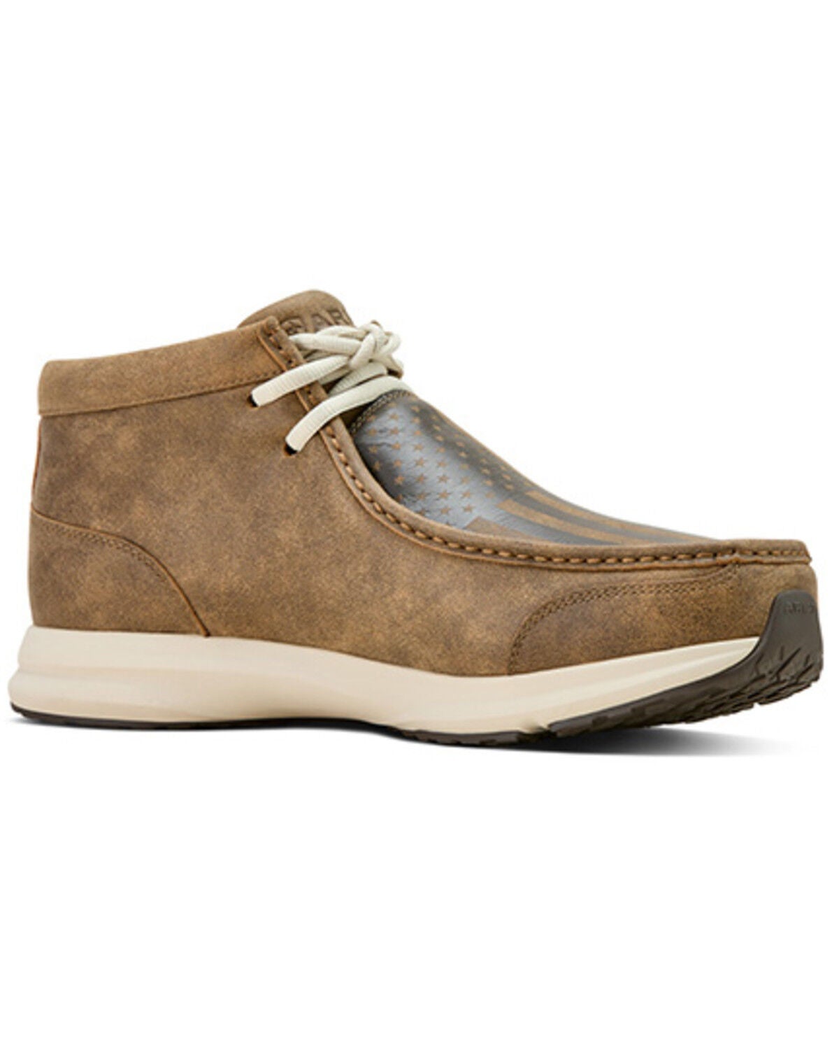 Men's Ariat Spitfire American Flag Casual Shoes - Moc Toe