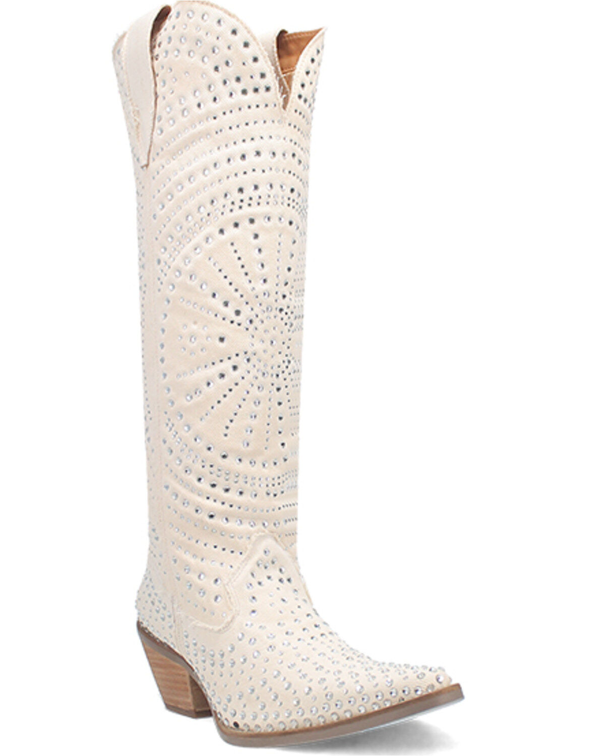 Women's Dingo Honkytonk Studded Tall Western Boots - Snip Toe