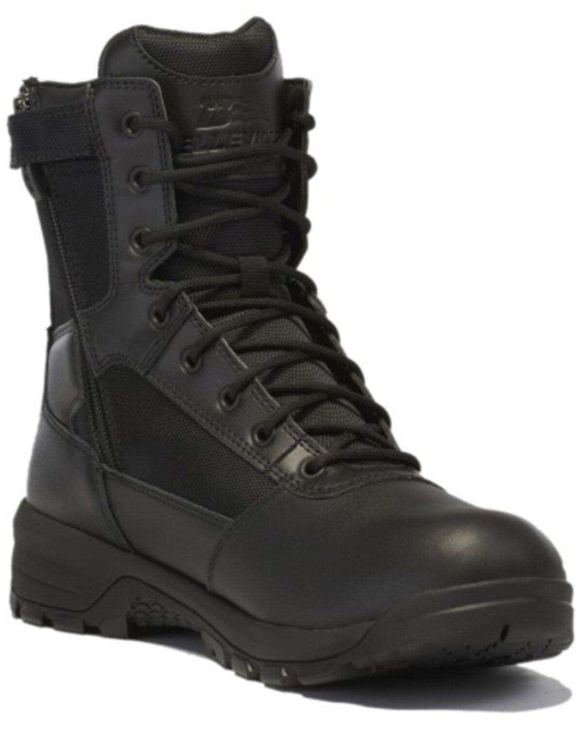 Men's Belleville 8" Spear Point Waterproof Side-Sip Tactical Boots - C