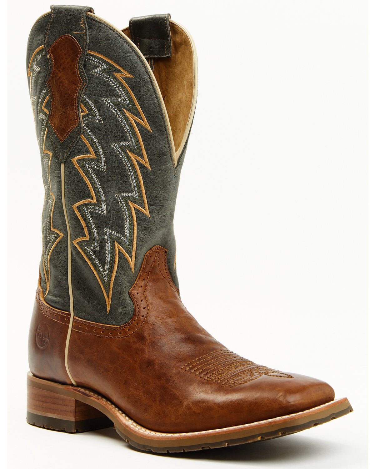 Men's Double H Leland Performance Western Boots - Broad Square Toe