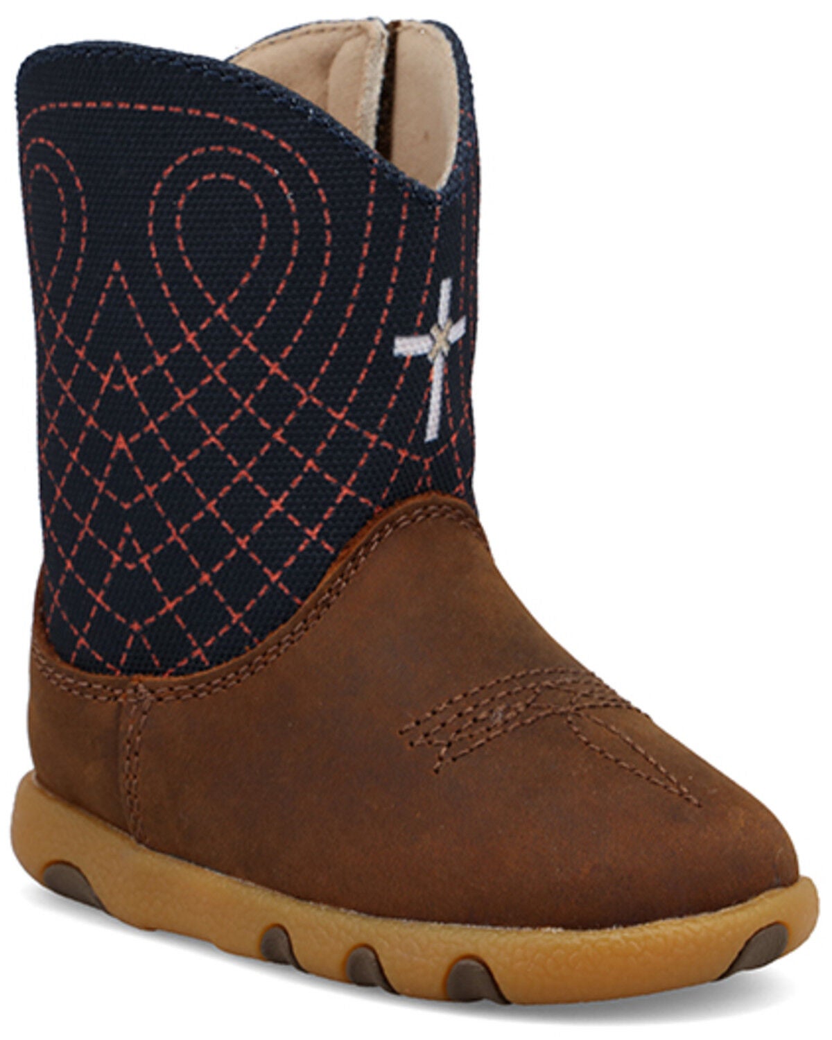 Boys' Twisted X Infant Driving Moc Boots - Round Toe