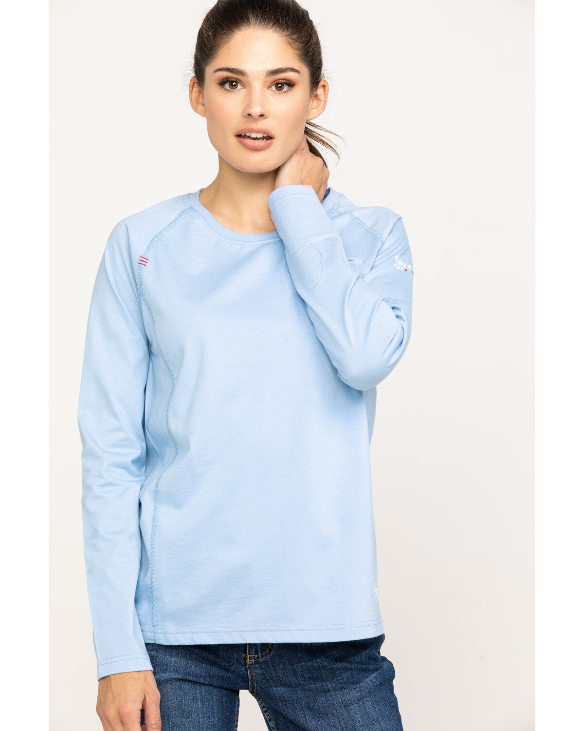 Women's Ariat FR Air Crew Long Sleeve Work Shirt