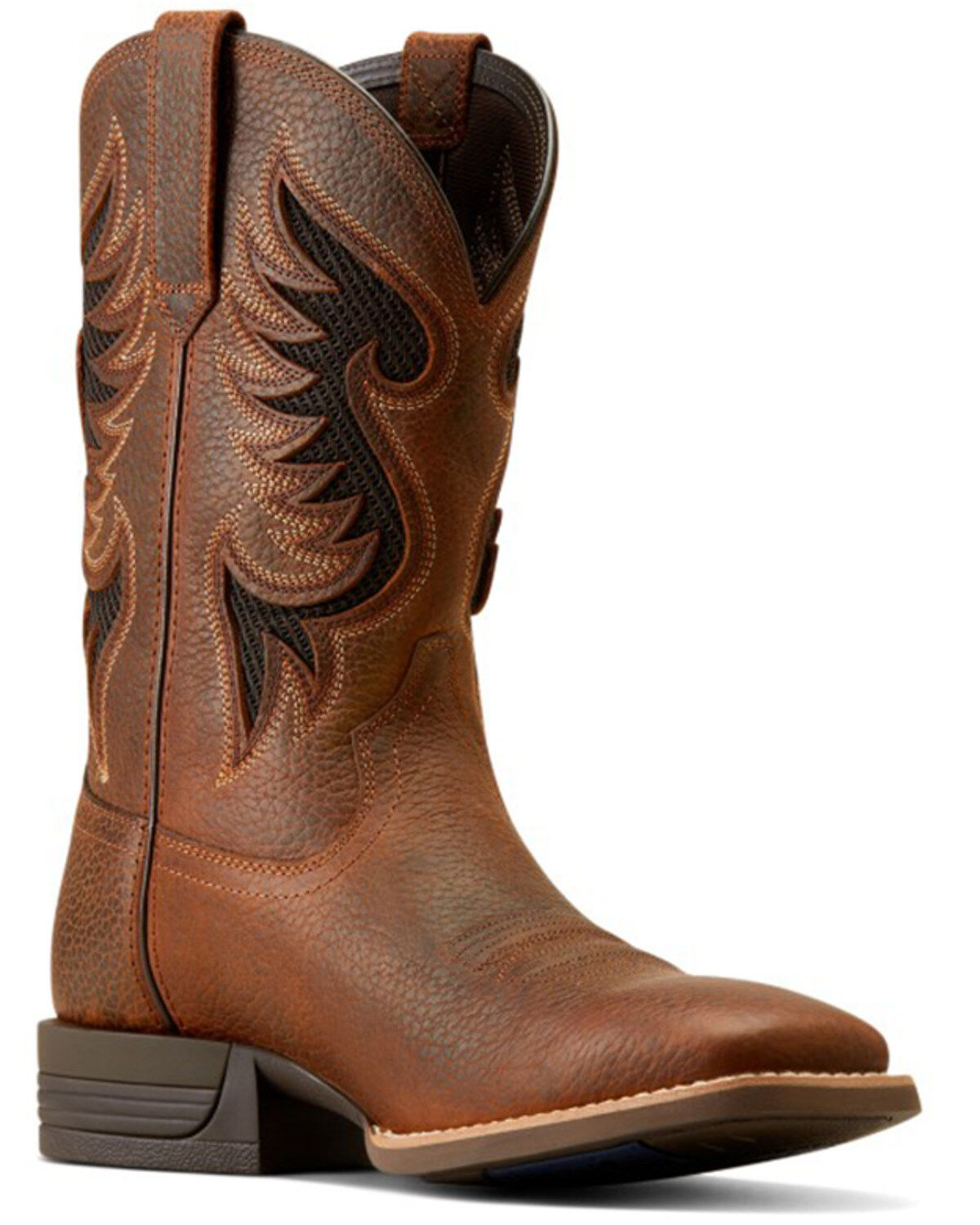 Men's Ariat Cowpuncher VentTEK Performance Western Boots - Broad Squar