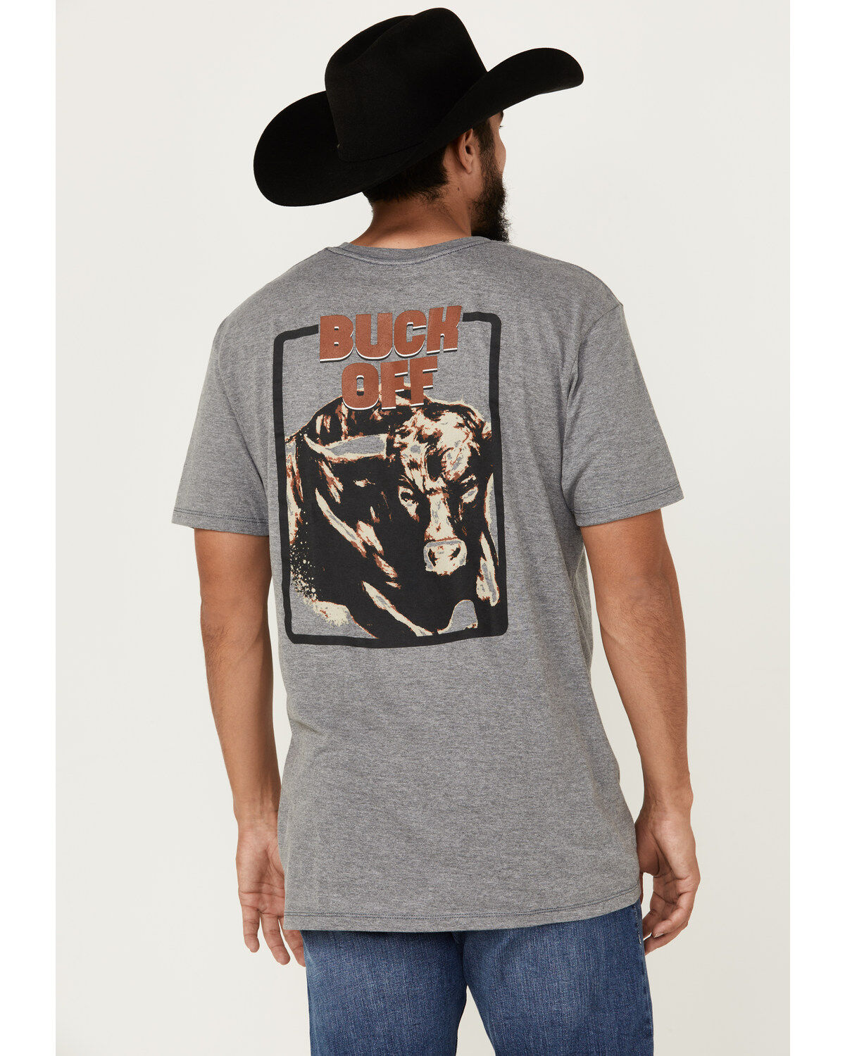 Men's RANK 45 Buck Off Short Sleeve Graphic T-Shirt