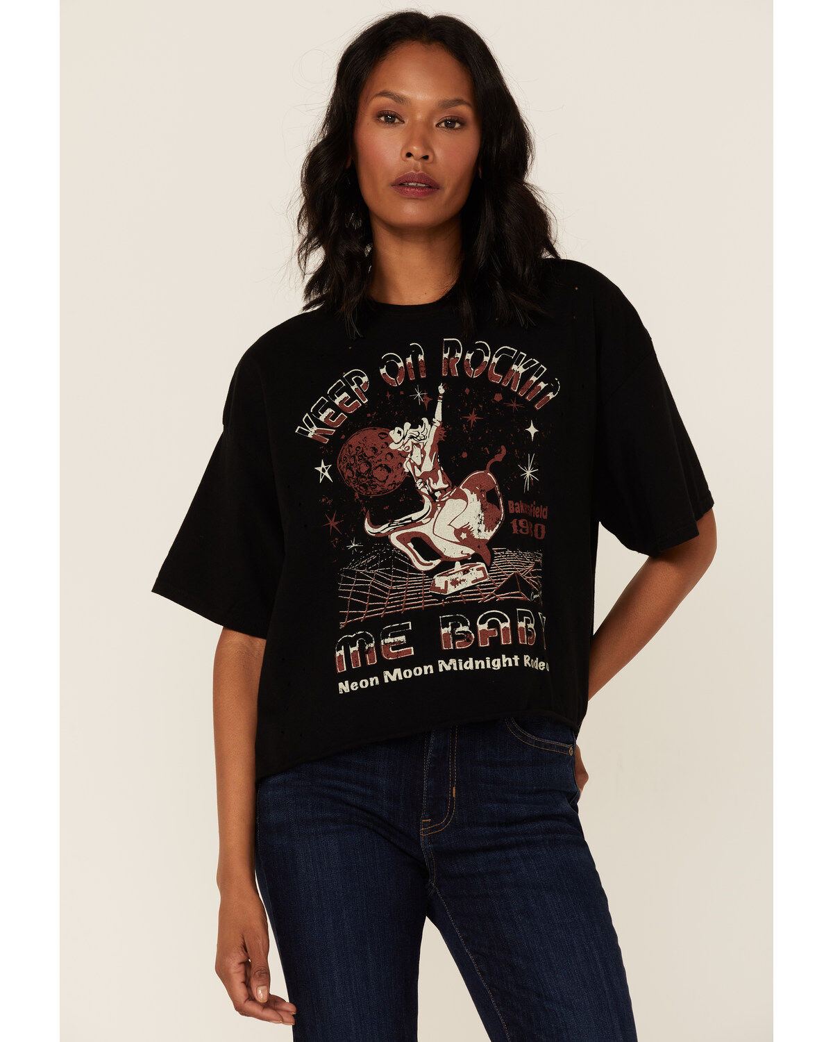 Women's Country Deep Rocking Graphic Tee