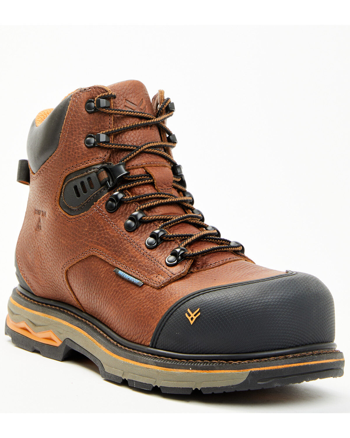 Men's Hawx 6" Enduro Heavy Industrial Lace-Up Waterproof Work Boots -