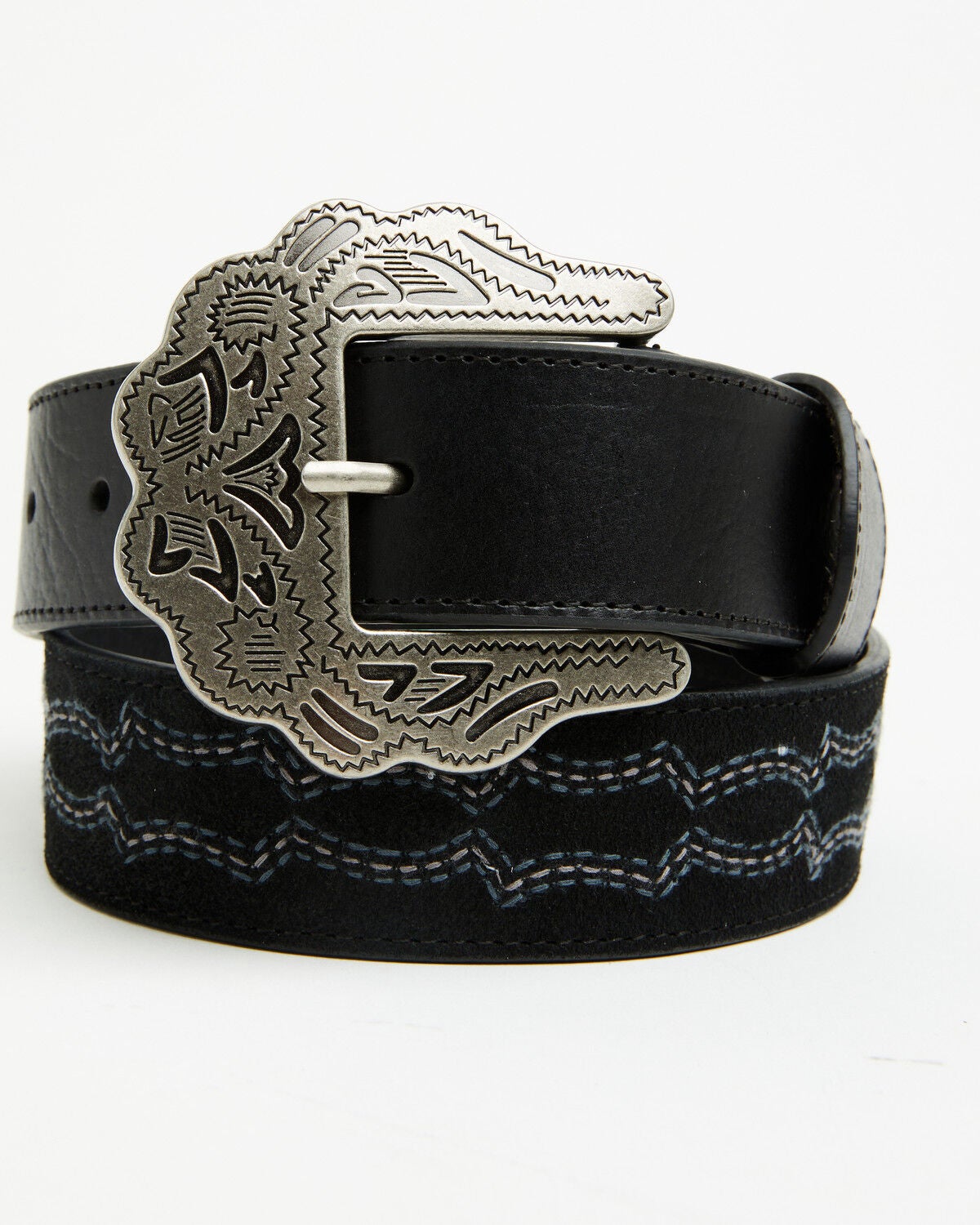 Women's Idyllwind Boot Stitch Roughout Suede Belt