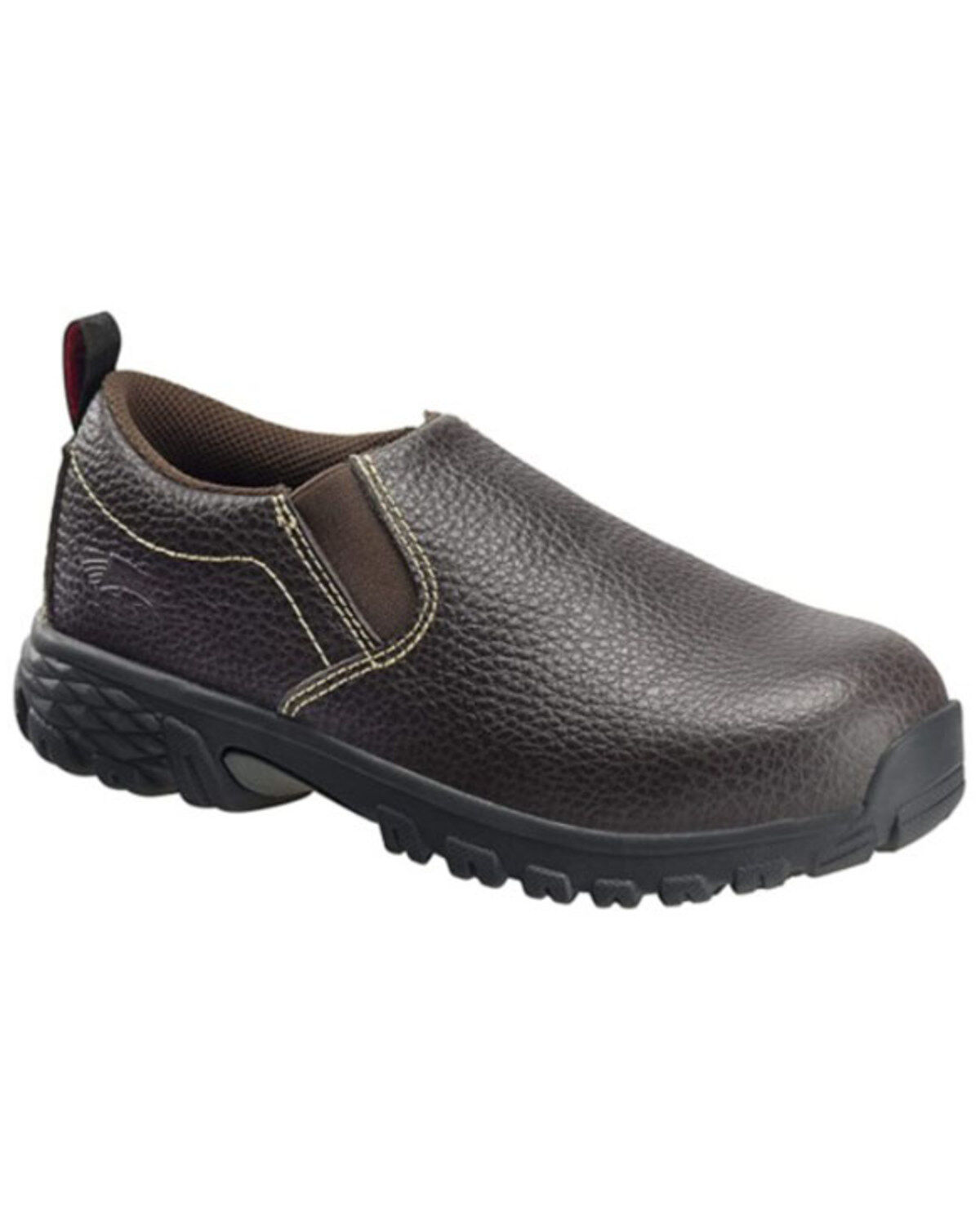 Women's Avenger Flight Brown Work Shoes - Alloy Toe