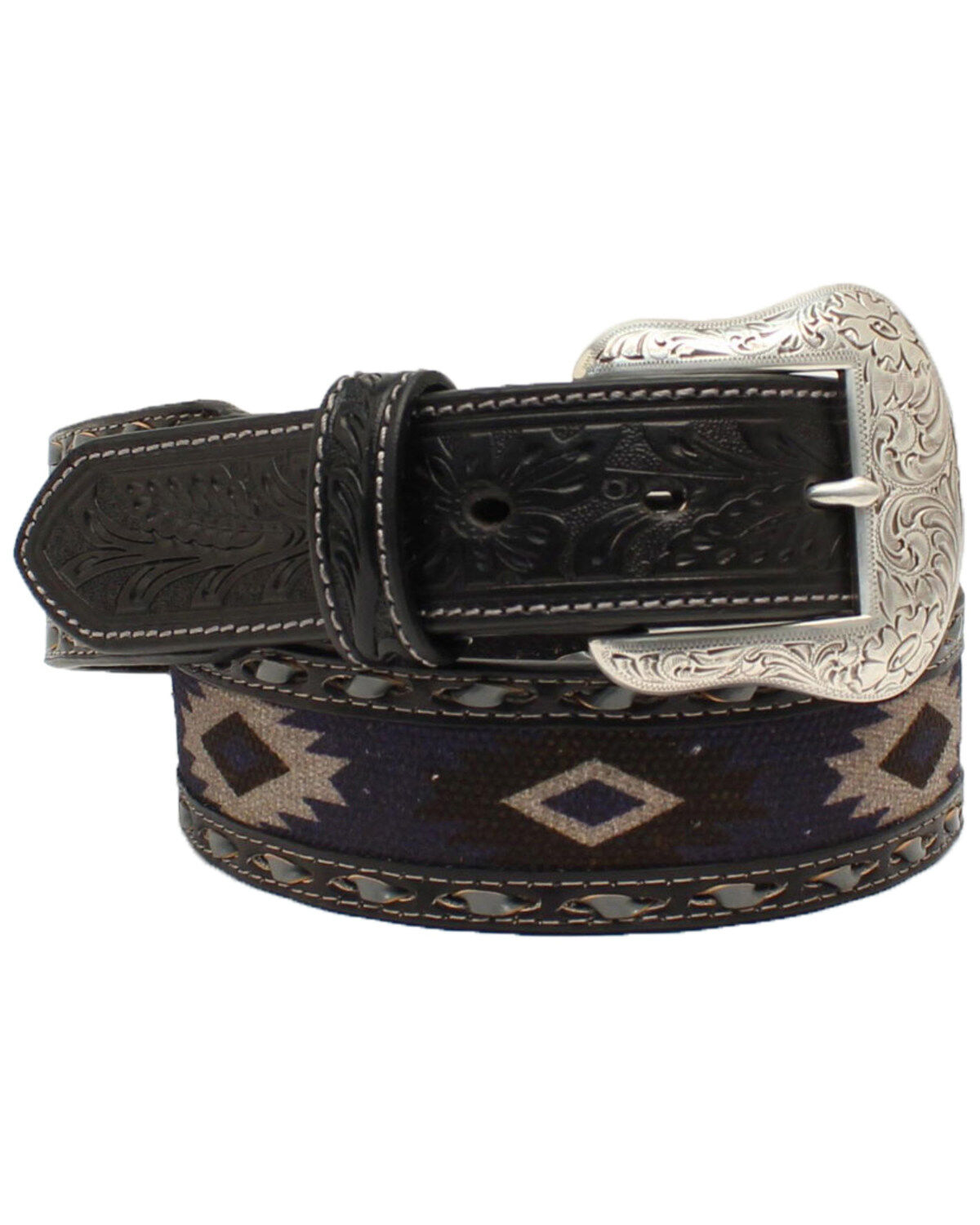 Men's Nocona Southwestern Fabric Western Belt