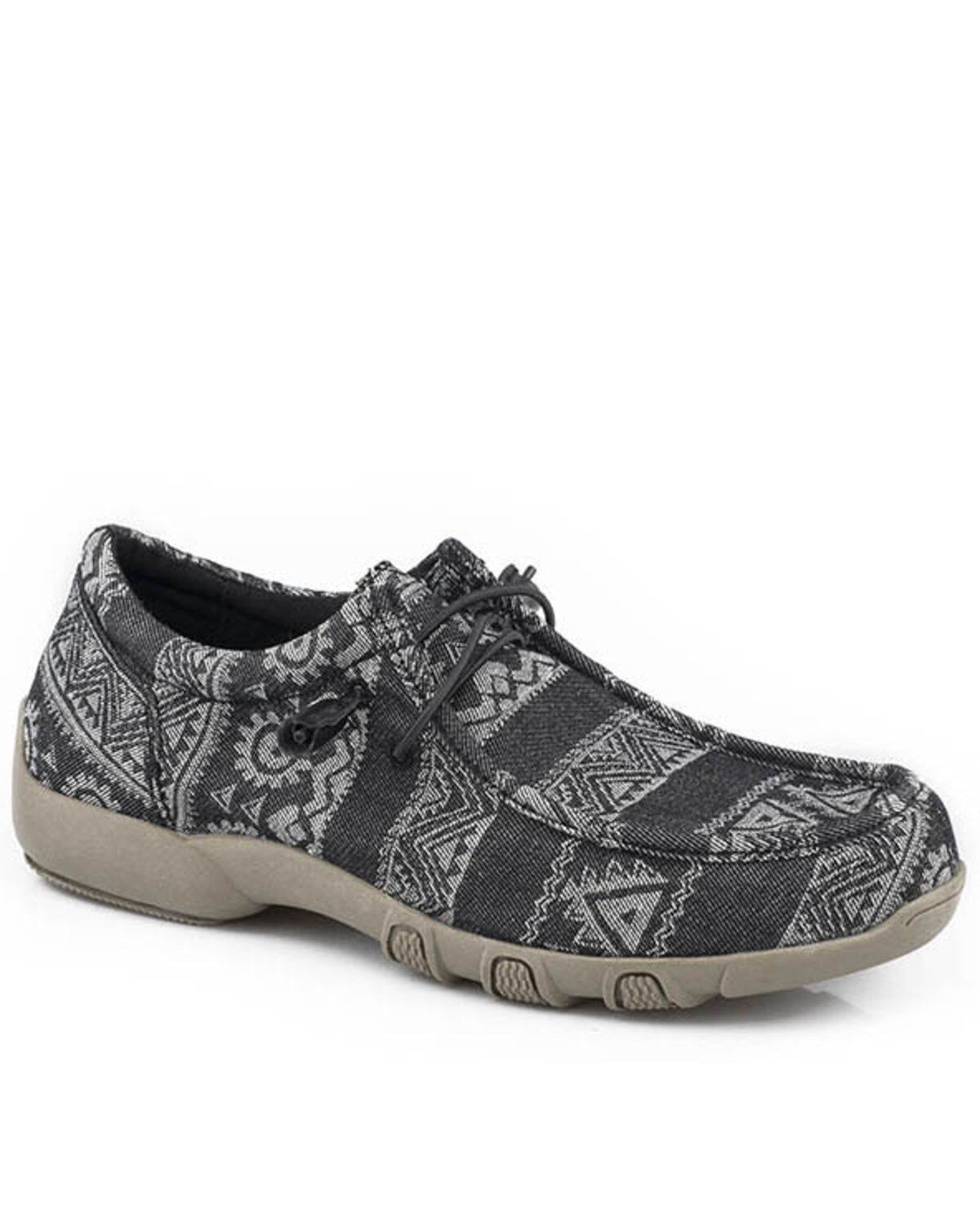 Women's Roper Chillin' Southwestern Casual Shoes - Moc Toe