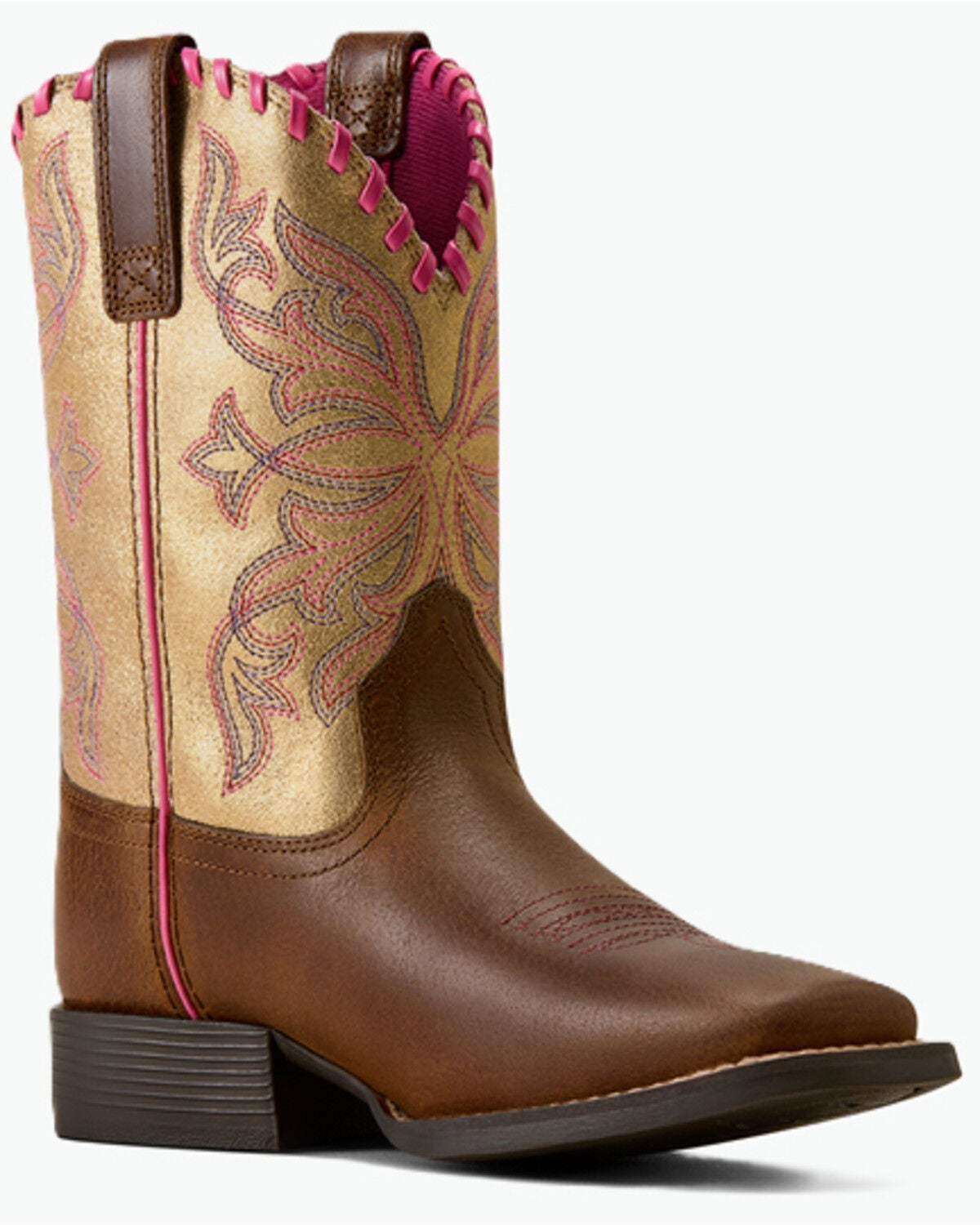 Girls' Ariat Sundown Performance Western Boots - Broad Square Toe