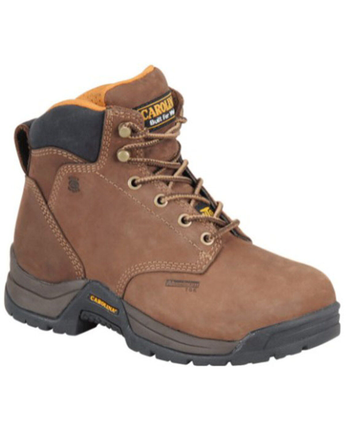 Women's Carolina 5" Lace-Up Raleigh Met Guard Work Boots - Aluminum To