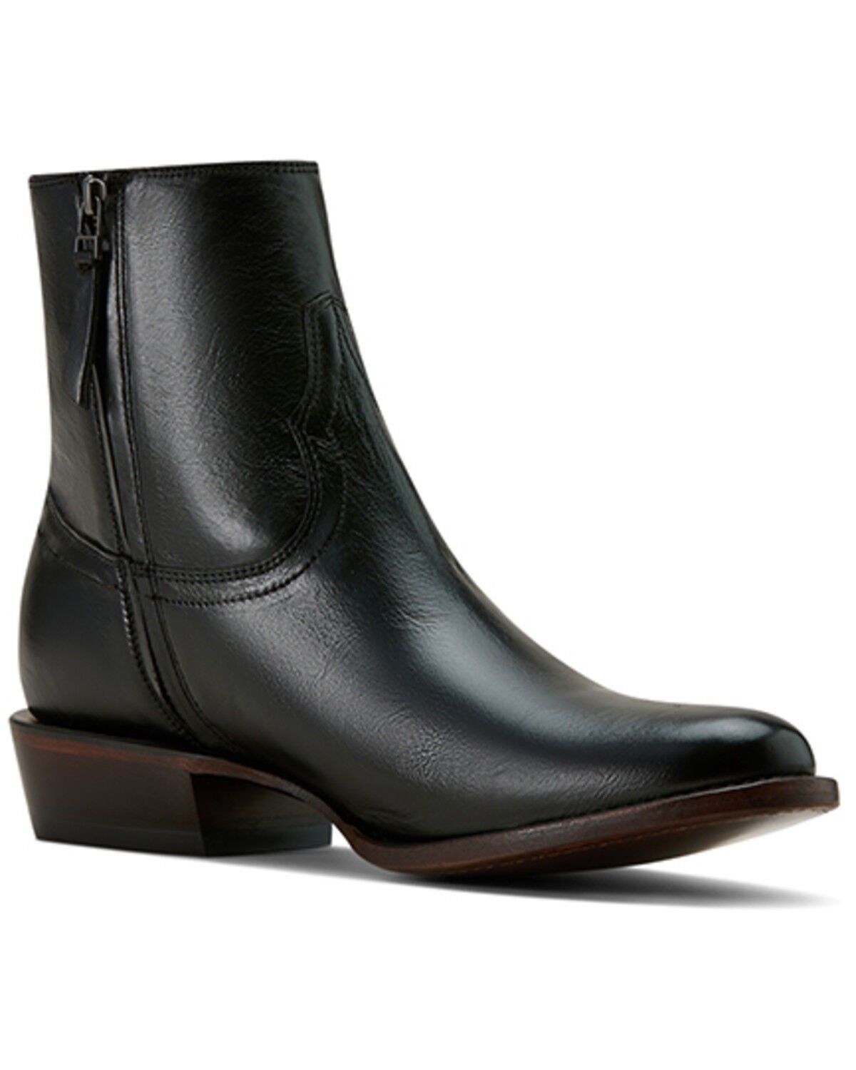 Men's Ariat Barret Western Ankle Boots - Round Toe