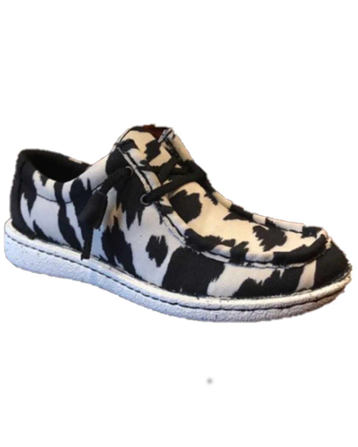 Women's Justin Hazer Print Casual Shoe - Round Moc Toe