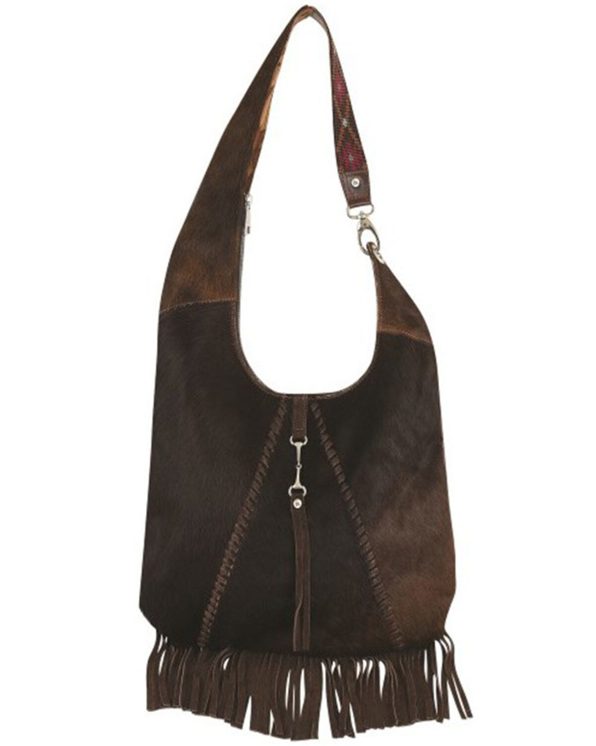 Women's Red Dirt Hat Fringe Hobo Bag