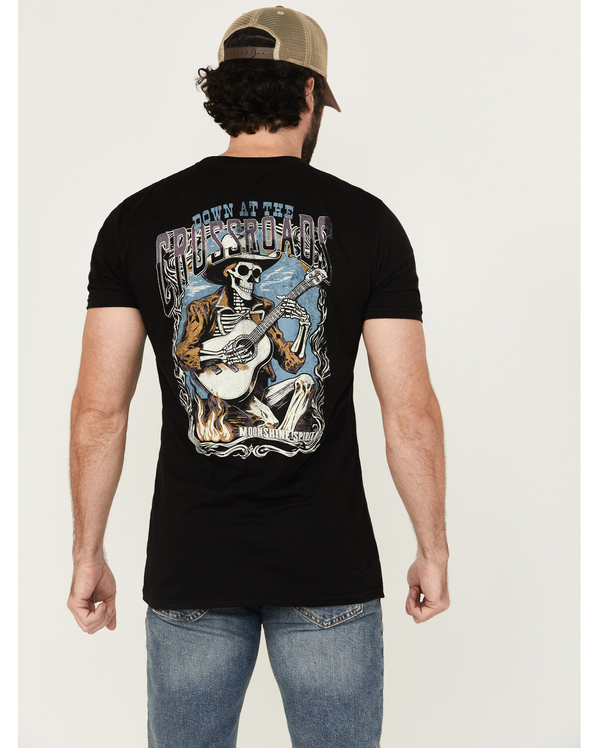 Men's Moonshine Spirit Crossroads Short Sleeve Graphic T-Shirt