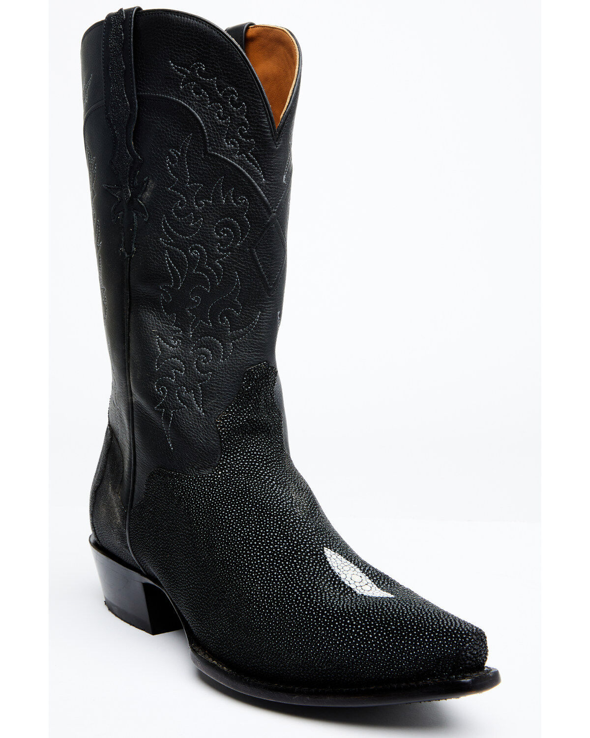 Men's El Dorado Exotic Stingray Skin Western Boots - Snip Toe